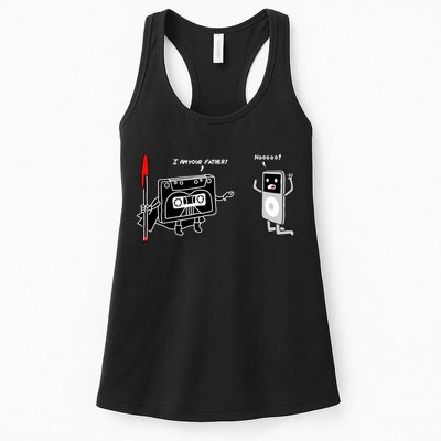 Darth Cassette Tape Womens Tank Top