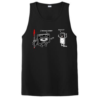 Darth Cassette Tape PosiCharge Competitor Tank