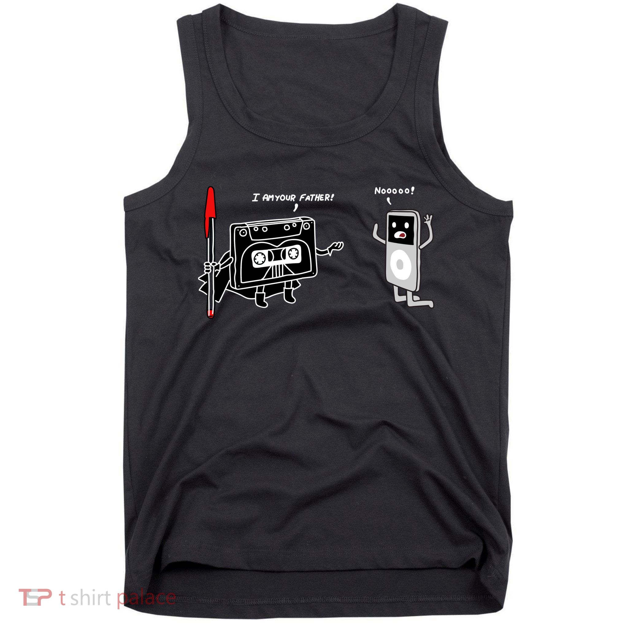 Darth Cassette Tape Tank Top
