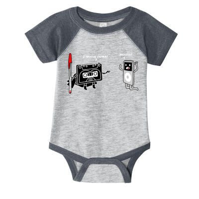 Darth Cassette Tape Infant Baby Jersey Bodysuit