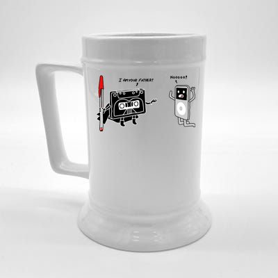 Darth Cassette Tape Beer Stein