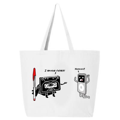 Darth Cassette Tape 25L Jumbo Tote