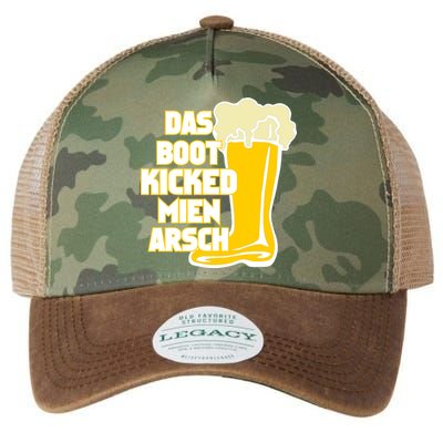 Das Boot Kicked Mien Arsch Legacy Tie Dye Trucker Hat