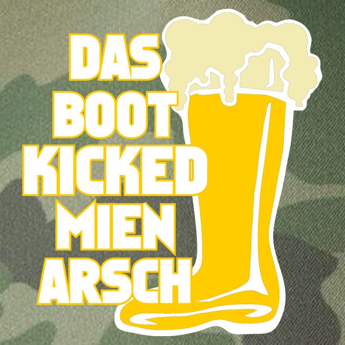 Das Boot Kicked Mien Arsch Legacy Tie Dye Trucker Hat