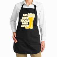 Das Boot Kicked Mien Arsch Full-Length Apron With Pockets