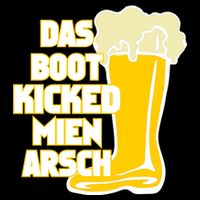 Das Boot Kicked Mien Arsch Full-Length Apron With Pockets