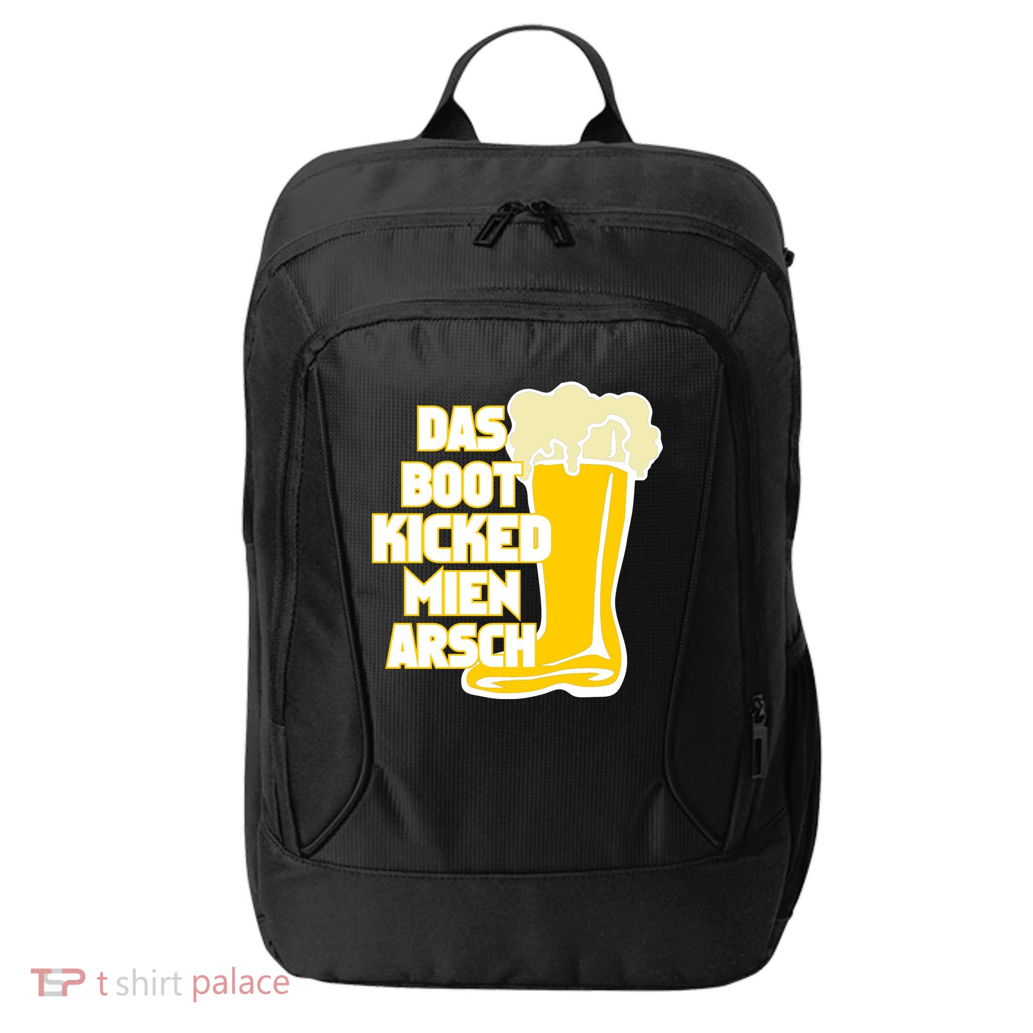 Das Boot Kicked Mien Arsch City Backpack