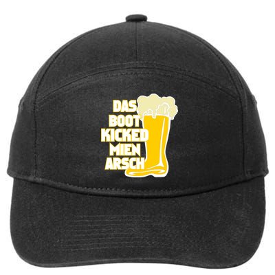 Das Boot Kicked Mien Arsch 7-Panel Snapback Hat