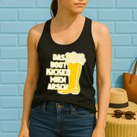Das Boot Kicked Mien Arsch Womens Tank Top