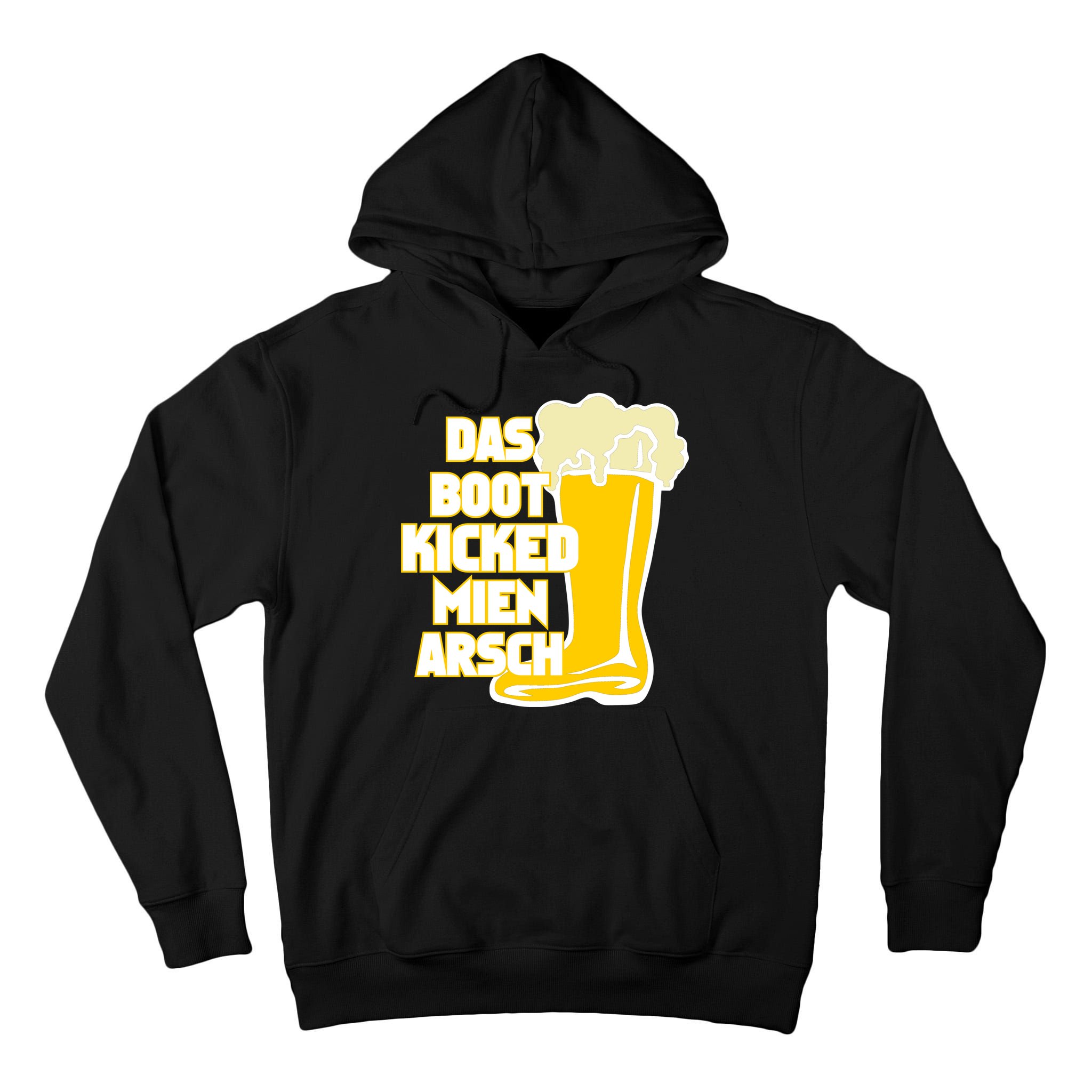 Das Boot Kicked Mien Arsch Tall Hoodie