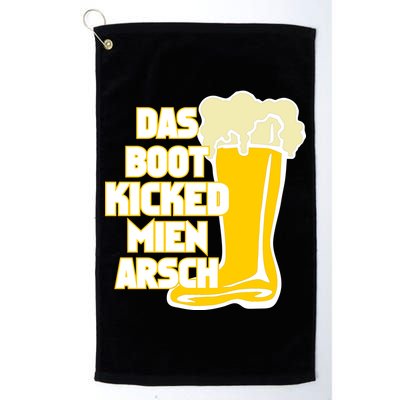 Das Boot Kicked Mien Arsch Golf Towel
