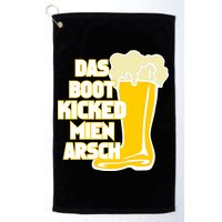 Das Boot Kicked Mien Arsch Golf Towel