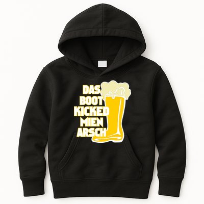 Das Boot Kicked Mien Arsch Kids Hoodie