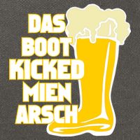 Das Boot Kicked Mien Arsch Cotton Canvas Backpack