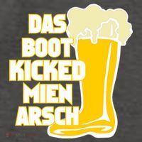 Das Boot Kicked Mien Arsch Vector Backpack