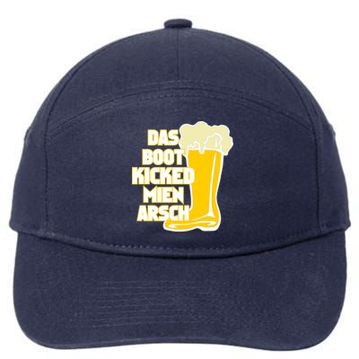 Das Boot Kicked Mien Arsch 7-Panel Snapback Hat