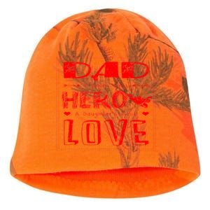 Dad A SonS First Hero A DaughterS First Gift Kati - Camo Knit Beanie