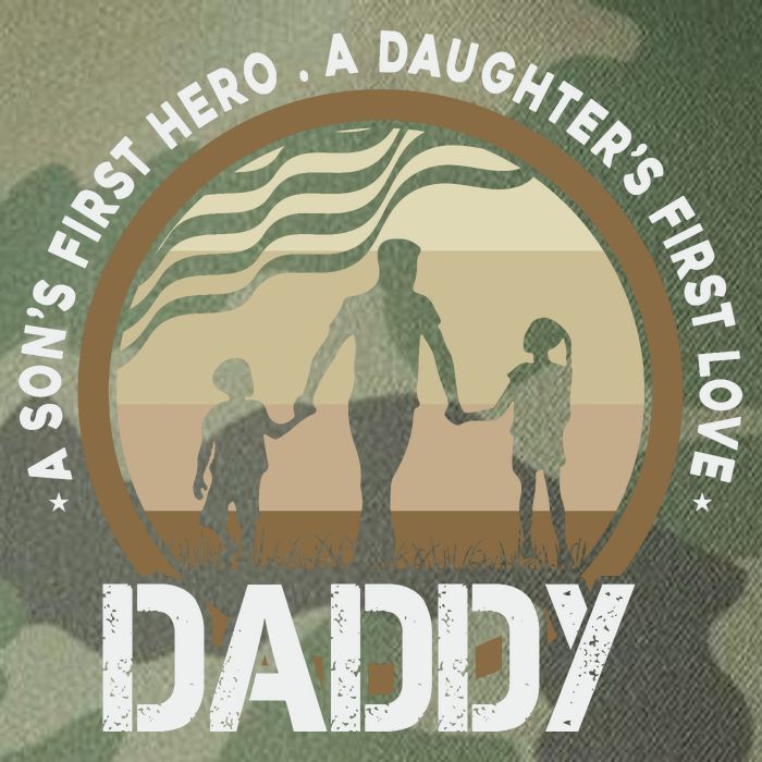 Daddy A Sons First Hero Daughters First Love Legacy Tie Dye Trucker Hat
