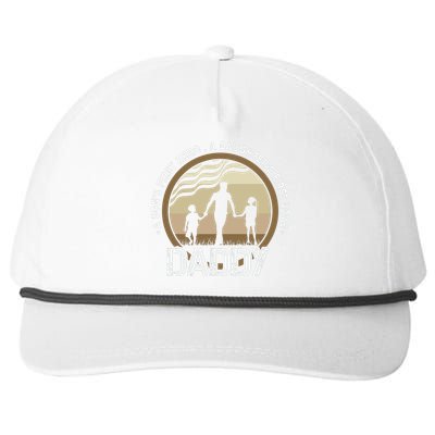 Daddy A Sons First Hero Daughters First Love Snapback Five-Panel Rope Hat