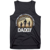 Daddy A Sons First Hero Daughters First Love Tank Top