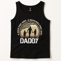 Daddy A Sons First Hero Daughters First Love Tank Top