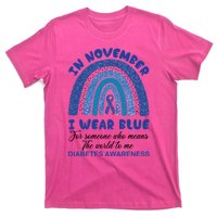 Diabetes Awareness Shirt, In November I Wear Blue T-Shirt