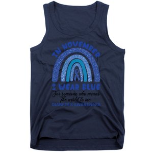 Diabetes Awareness Shirt, In November I Wear Blue Tank Top