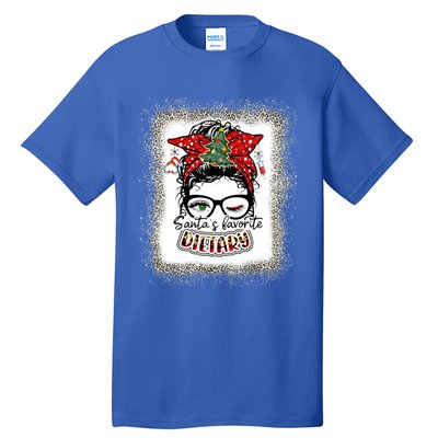 Dietary Assistant SantaS Favorite Nurse I Love Being A Elf Gift Tall T-Shirt