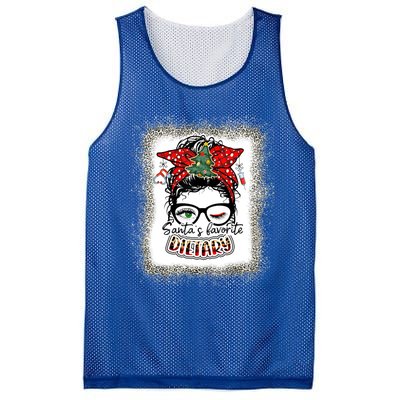 Dietary Assistant SantaS Favorite Nurse I Love Being A Elf Gift Mesh Reversible Basketball Jersey Tank