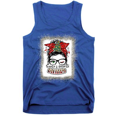 Dietary Assistant SantaS Favorite Nurse I Love Being A Elf Gift Tank Top