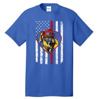 Dad And Son Firefighter Gift Tall T-Shirt