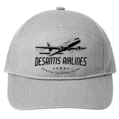 DeSantis Airlines Shirt, Bringing The Border To You 7-Panel Snapback Hat