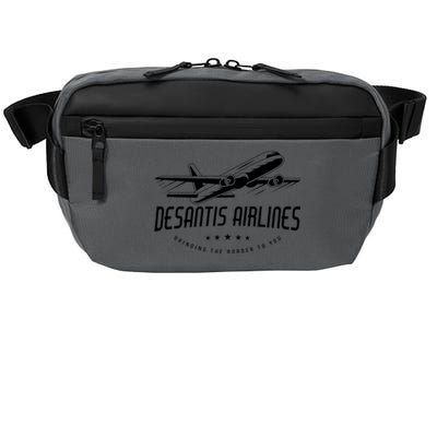 DeSantis Airlines Shirt, Bringing The Border To You Crossbody Pack