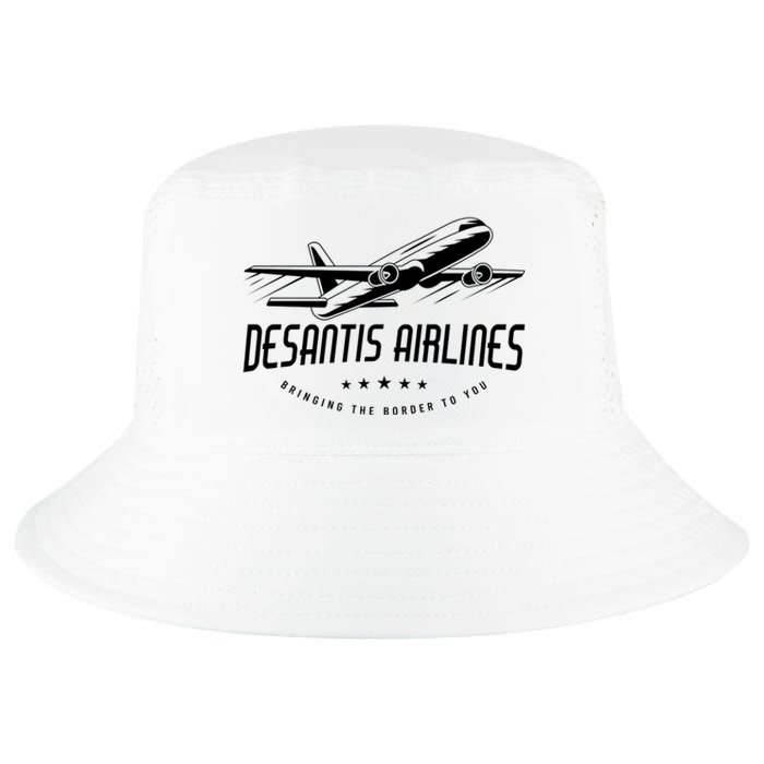 DeSantis Airlines Shirt, Bringing The Border To You Cool Comfort Performance Bucket Hat