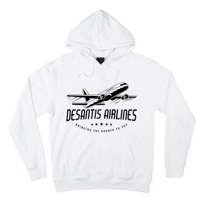 DeSantis Airlines Shirt, Bringing The Border To You Hoodie