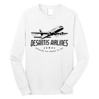 DeSantis Airlines Shirt, Bringing The Border To You Long Sleeve Shirt