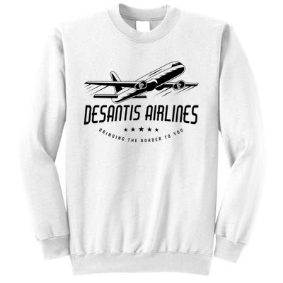 DeSantis Airlines Shirt, Bringing The Border To You Sweatshirt