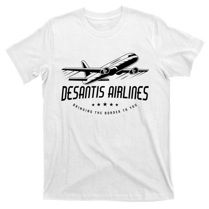 DeSantis Airlines Shirt, Bringing The Border To You T-Shirt