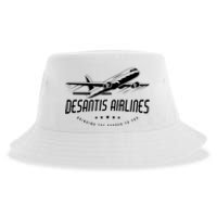 DeSantis Airlines Shirt, Bringing The Border To You Sustainable Bucket Hat