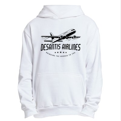 DeSantis Airlines Shirt, Bringing The Border To You Urban Pullover Hoodie