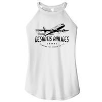 DeSantis Airlines Shirt, Bringing The Border To You Women's Perfect Tri Rocker Tank