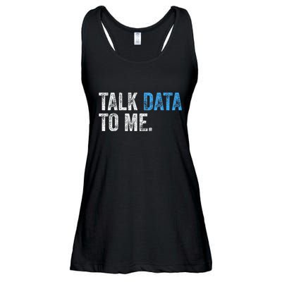 Data Analyst Scientist Statistic Statisticians Data Engineer Ladies Essential Flowy Tank