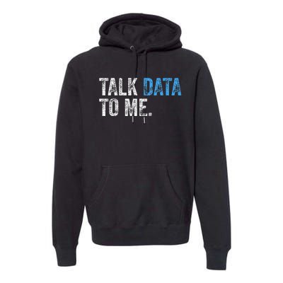 Data Analyst Scientist Statistic Statisticians Data Engineer Premium Hoodie