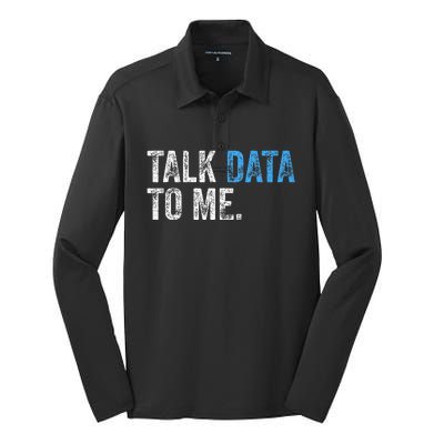 Data Analyst Scientist Statistic Statisticians Data Engineer Silk Touch Performance Long Sleeve Polo