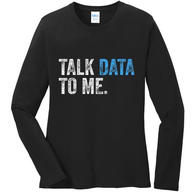 Data Analyst Scientist Statistic Statisticians Data Engineer Ladies Long Sleeve Shirt