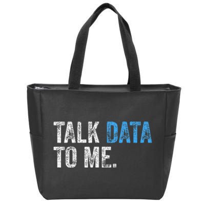 Data Analyst Scientist Statistic Statisticians Data Engineer Zip Tote Bag