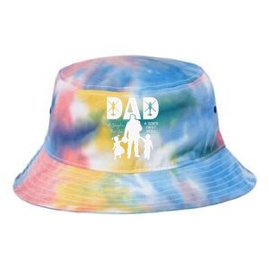 Dad A Sons First Hero A Daughters First Love Tie Dye Newport Bucket Hat