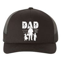 Dad A Sons First Hero A Daughters First Love Yupoong Adult 5-Panel Trucker Hat