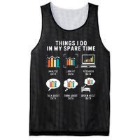 Data Analyst Statistic Scientist Funny Data Engineer Nerd Mesh Reversible Basketball Jersey Tank