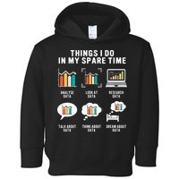 Data Analyst Statistic Scientist Funny Data Engineer Nerd Toddler Hoodie